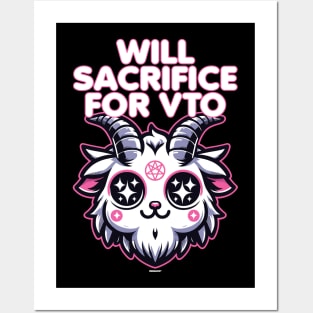 Will Sacrifice for VTO Baphomet Posters and Art